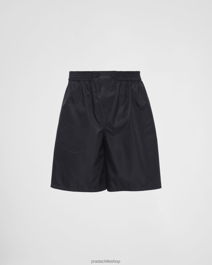 bermudas de renylon hombres 6PH66B1793 Prada vestir negro