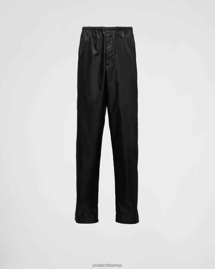 joggers de renylon hombres 6PH66B1864 Prada vestir negro