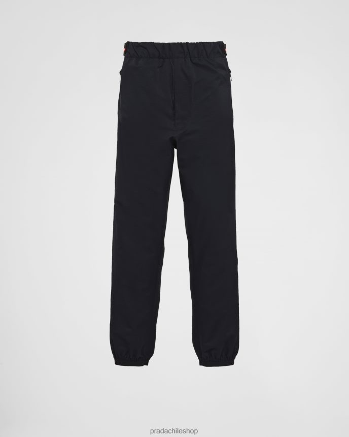 joggers ligeros bielásticos hombres 6PH66B2689 Prada vestir negro