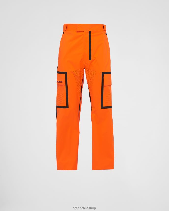 pantalones ligeros extreme tex hombres 6PH66B2687 Prada vestir naranja