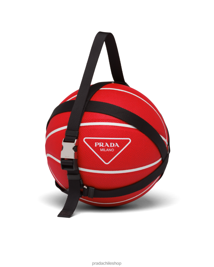 baloncesto mujer 6PH66B1402 Prada accesorios rojo