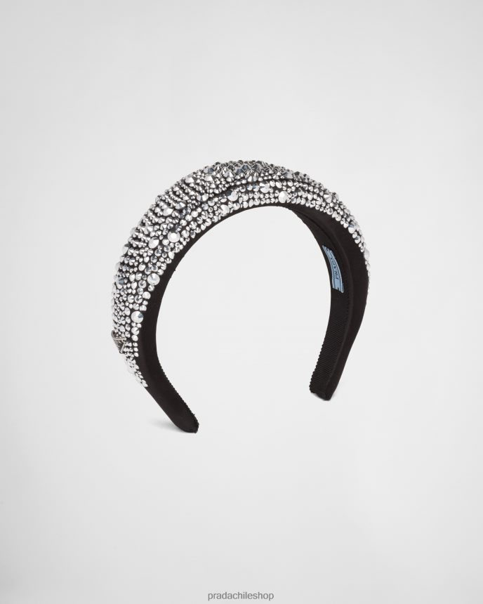 diadema de raso mujer 6PH66B1264 Prada accesorios metal