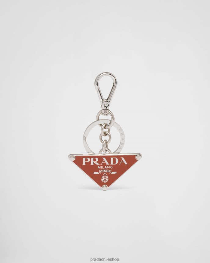 llavero metalico hombres 6PH66B2480 Prada accesorios papaya