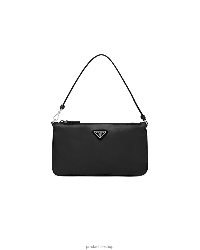 bolso mini de renylon mujer 6PH66B926 Prada bolsas negro