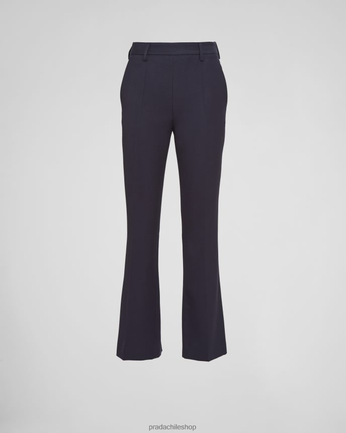 pantalones de gabardina mujer 6PH66B311 Prada vestir Armada