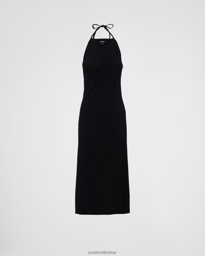 vestido de marta cibelina mujer 6PH66B256 Prada vestir negro